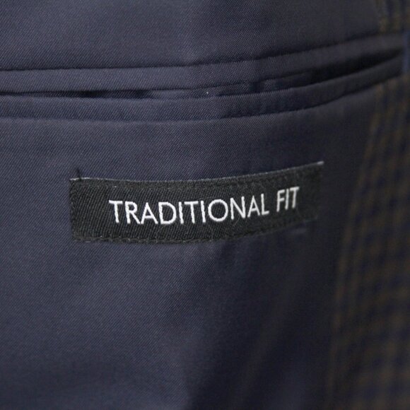 44L JOS A BANK Executive Men's Blazer Traditional Fit Check SportCoat E111562 - Picture 14 of 16
